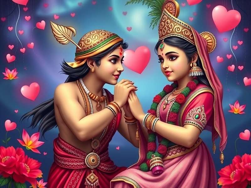 Radha Krishna Eternal Love Game Cover
